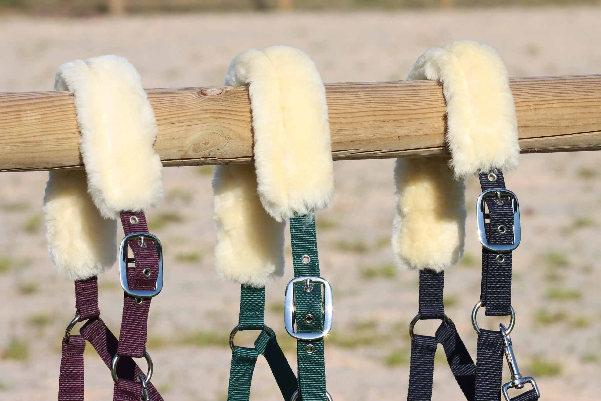 Licol à moumoute, Noir - Eskadron