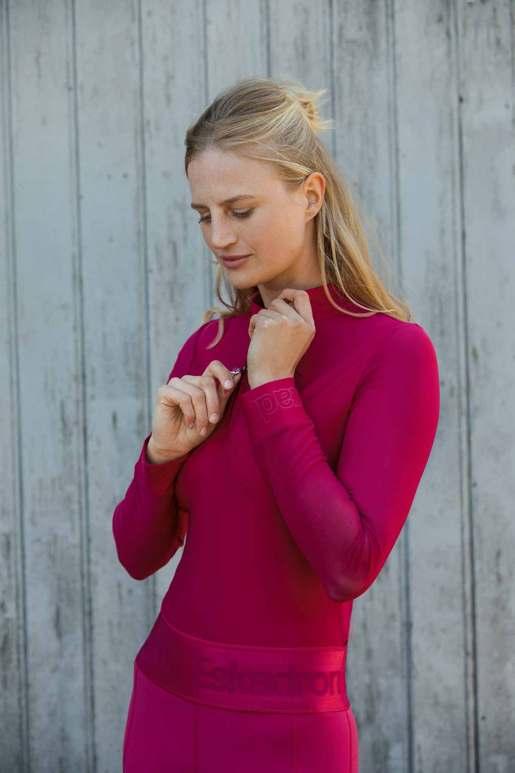 Longsleeve Half zip t-shirt, Berryfusion - Eskadron Fanatics Reflexx