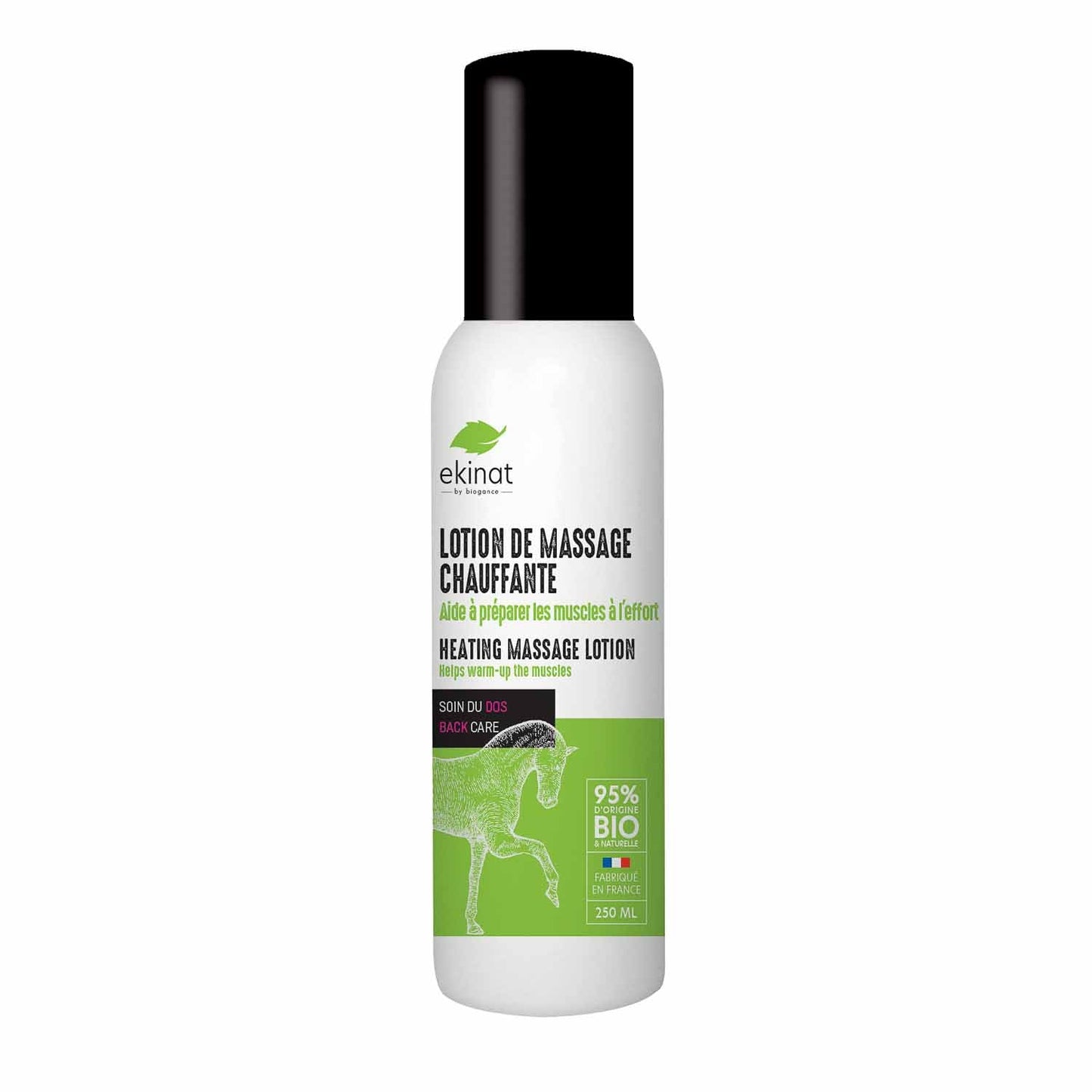 Lotion Massage Chauffante, 250ml - Ekinat