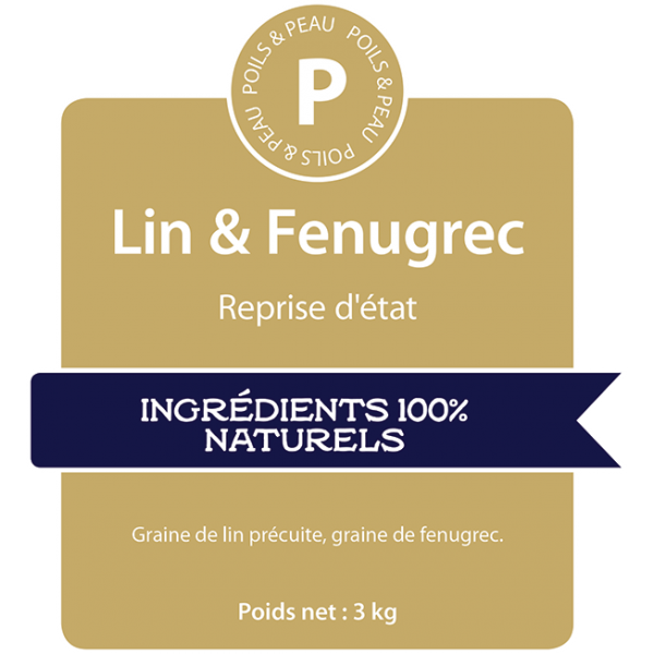 Lin & Fenugrec, 3kg - Hilton Herbs