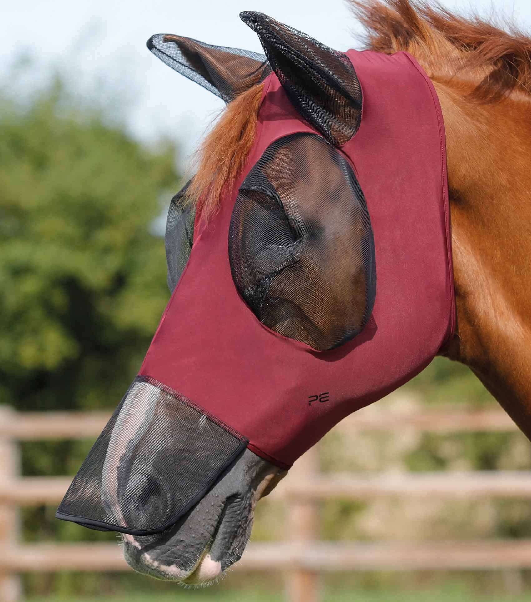 Masque Confort Tech Lycra intégrale - Premier equine