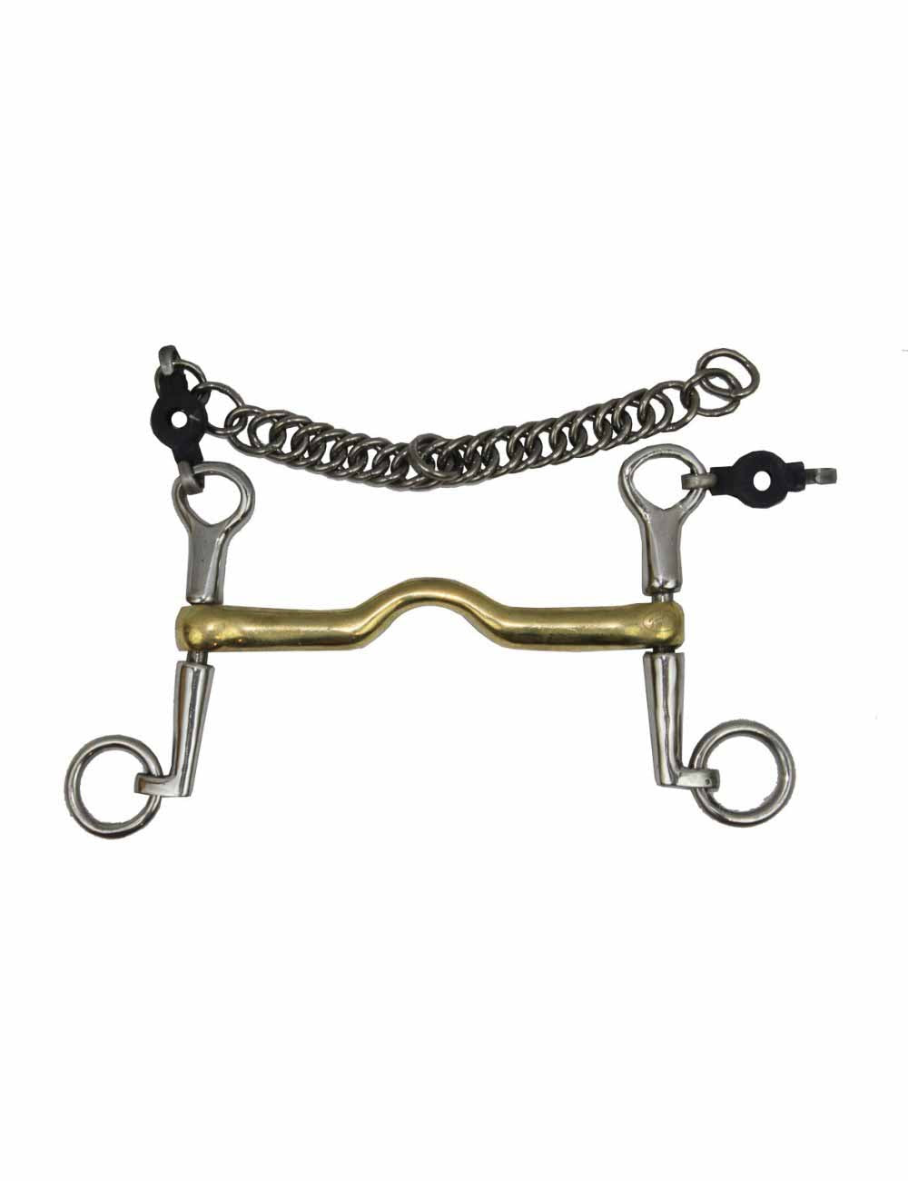 Mors de bride à pompes petites branches  - Jump'In