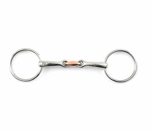 Mors double brisure à anneaux - Premier Equine