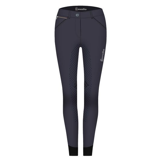 Pantalon d'équitation Calima full grip, Navy- Cavallo