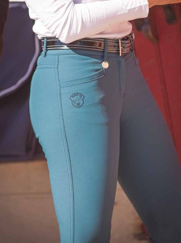 Lady's Super-X riding breeches, Lagoon - Jump'In