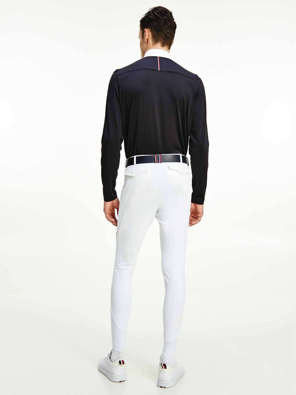 Pantalon d'équitation homme Kneegrip, Optic White - Tommy Équestrian