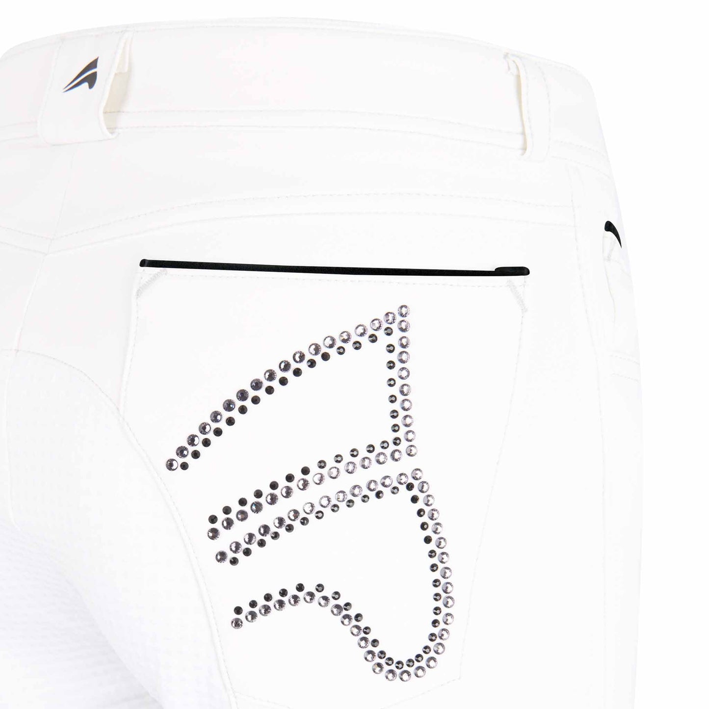 Pantalon d'équitation, Indigo Diamond FG Blanc - Eurostar
