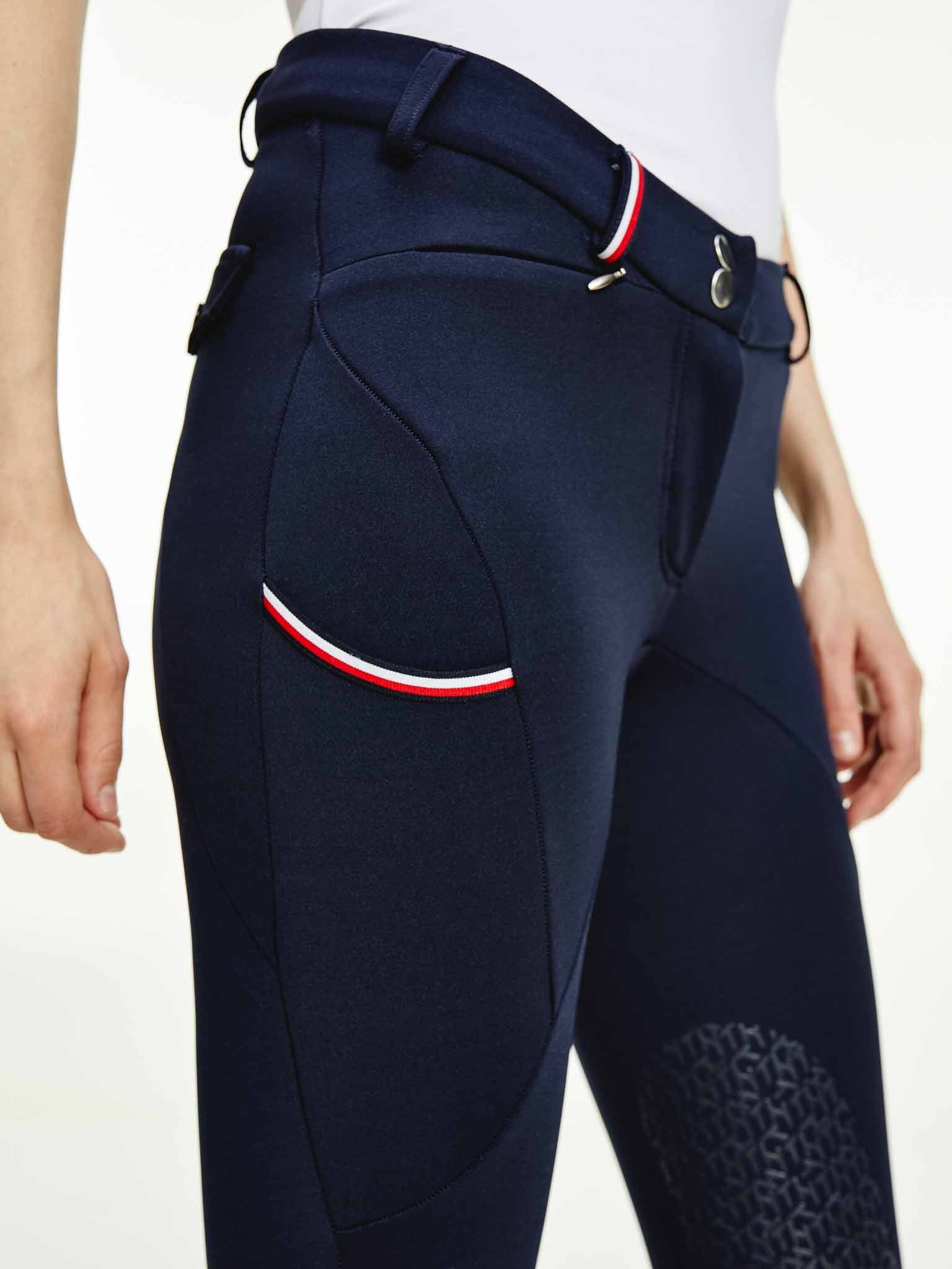 Pantalon d'équitation Performance Kneegrip, Desert Sky - Tommy Équestrian