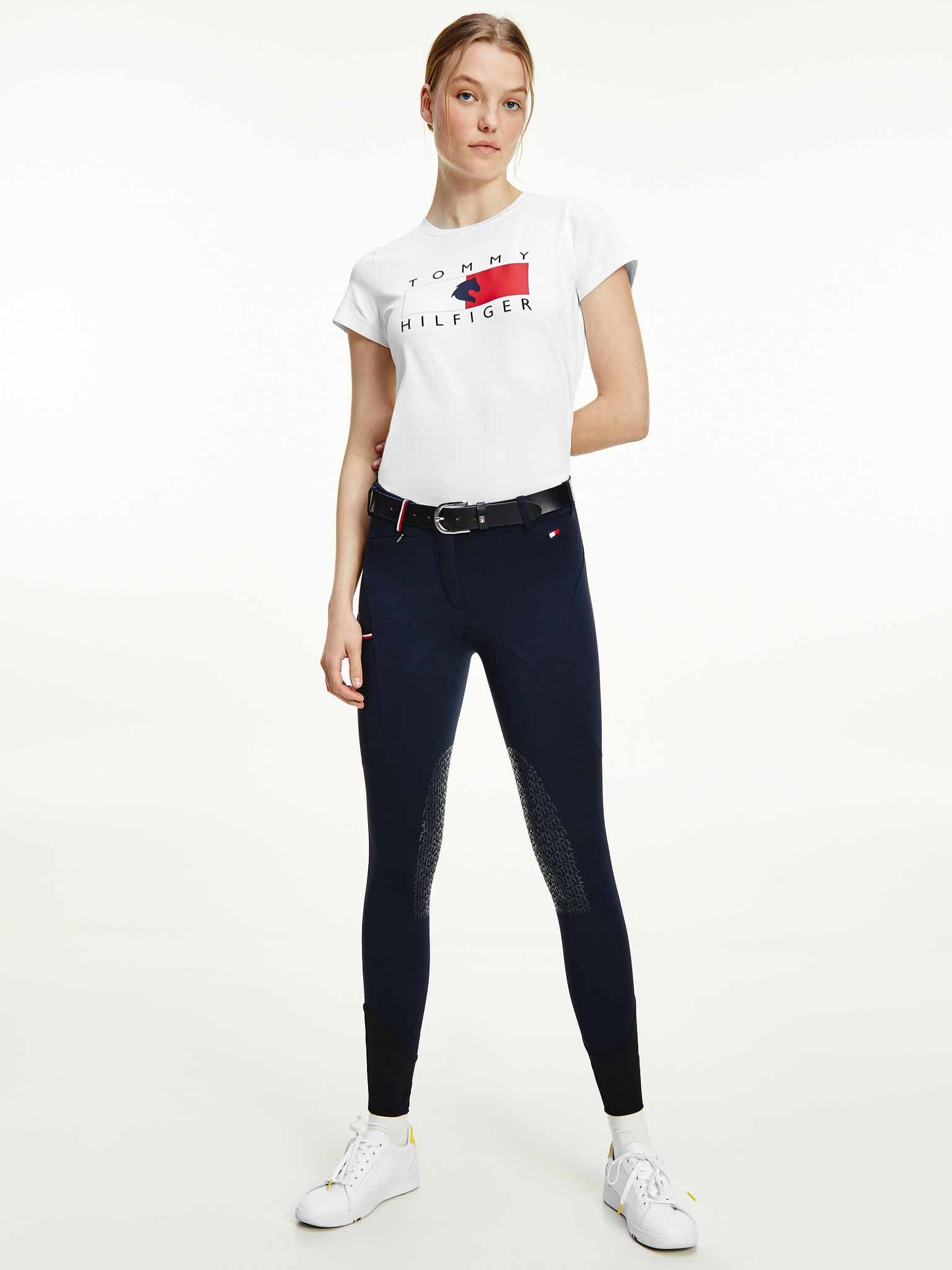 Pantalon d'équitation Performance Kneegrip, Desert Sky - Tommy Équestrian