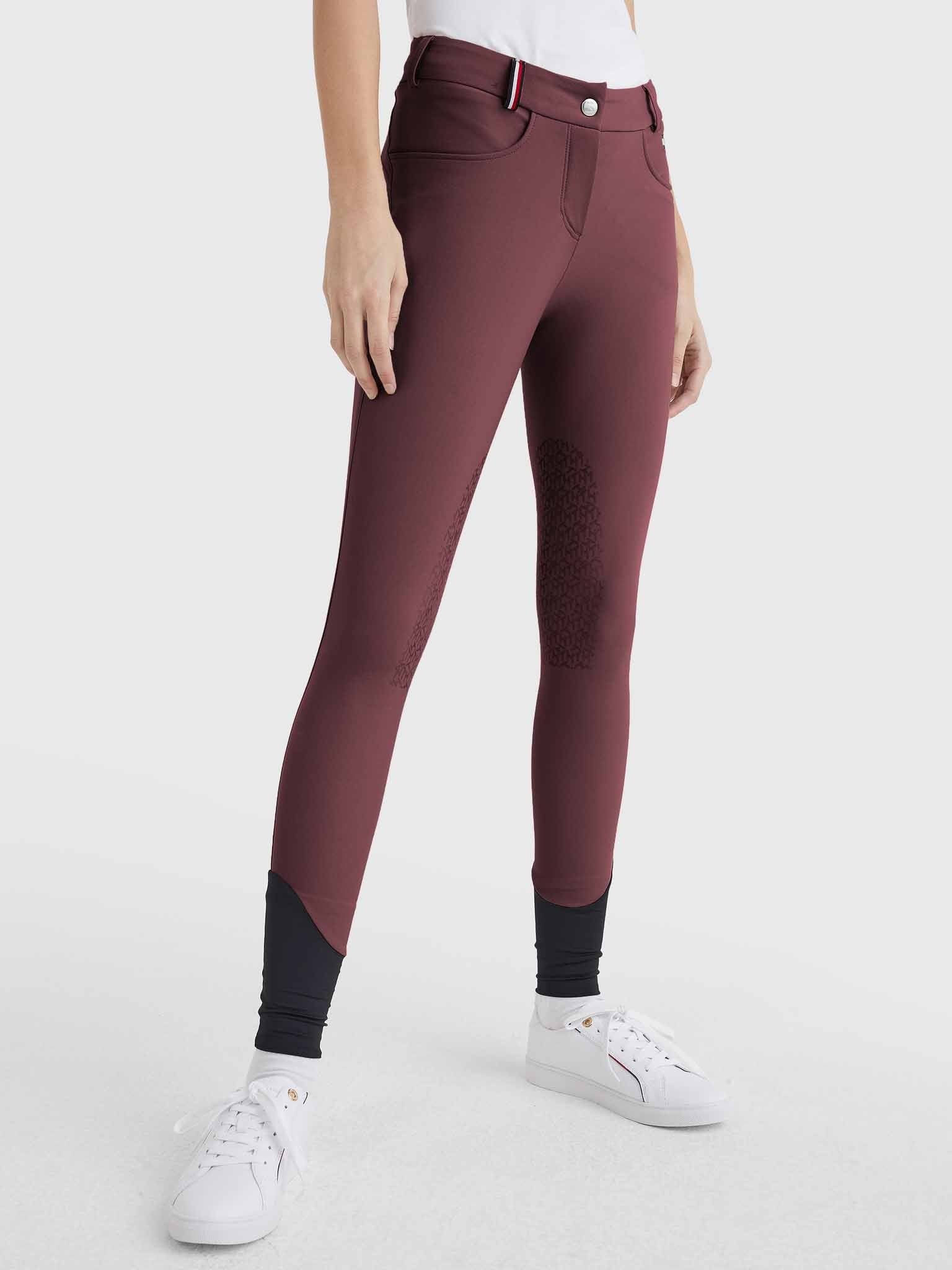 Pantalon d'équitation Style Classique, Burgundy - Tommy Hilfiger Equestrian
