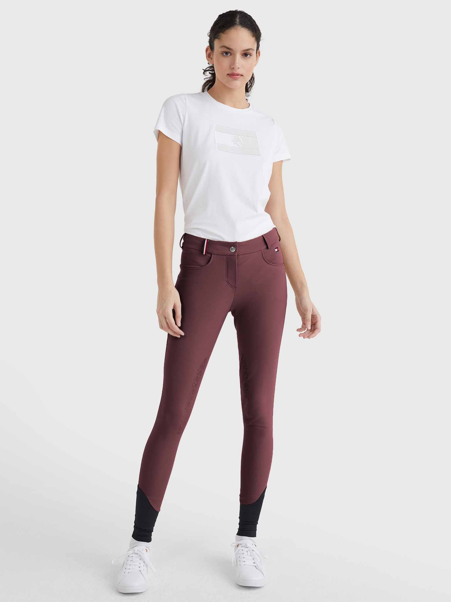 Pantalon d'équitation Style Classique, Burgundy - Tommy Hilfiger Equestrian