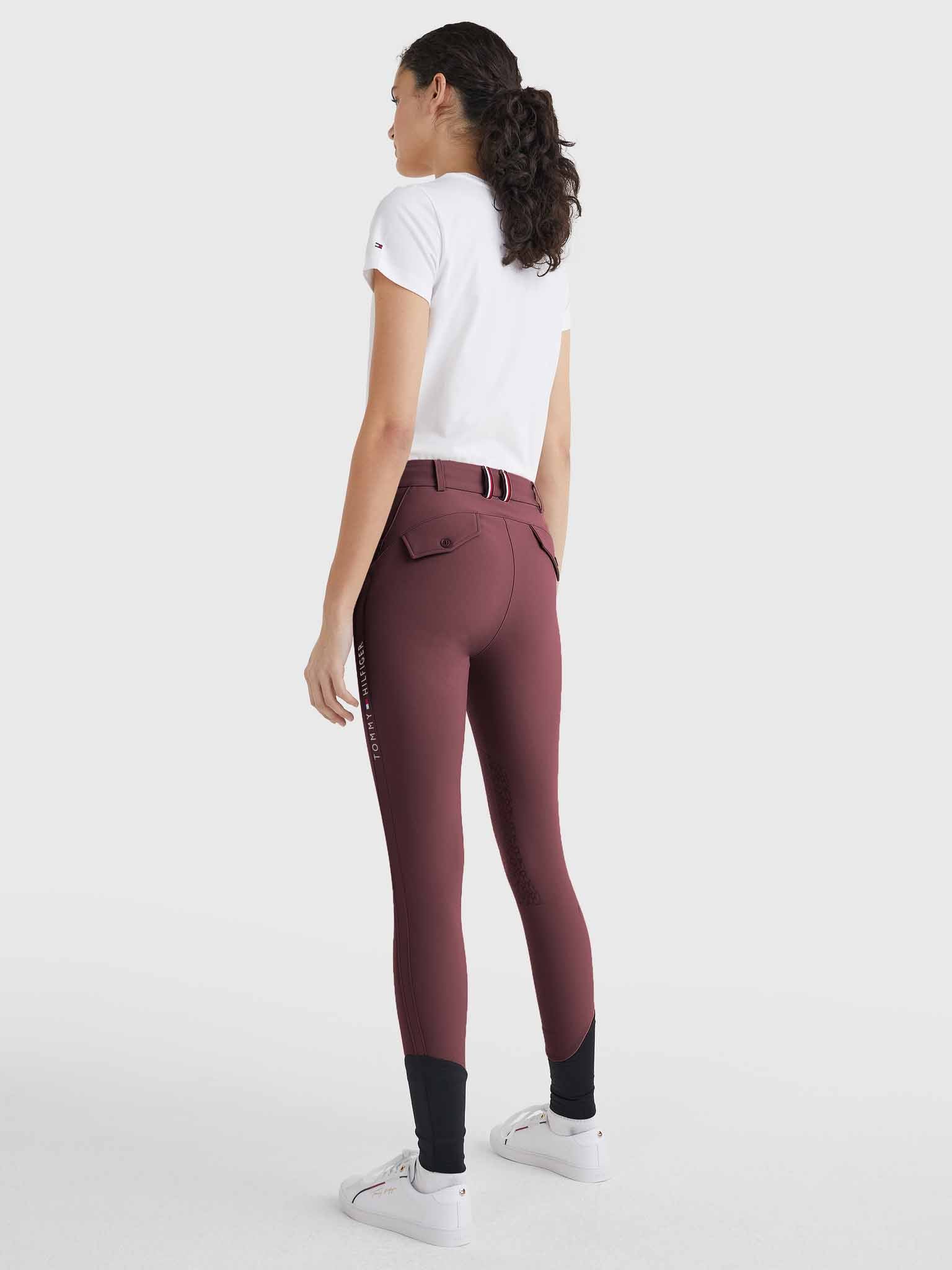Pantalon d'équitation Style Classique, Burgundy - Tommy Hilfiger Equestrian