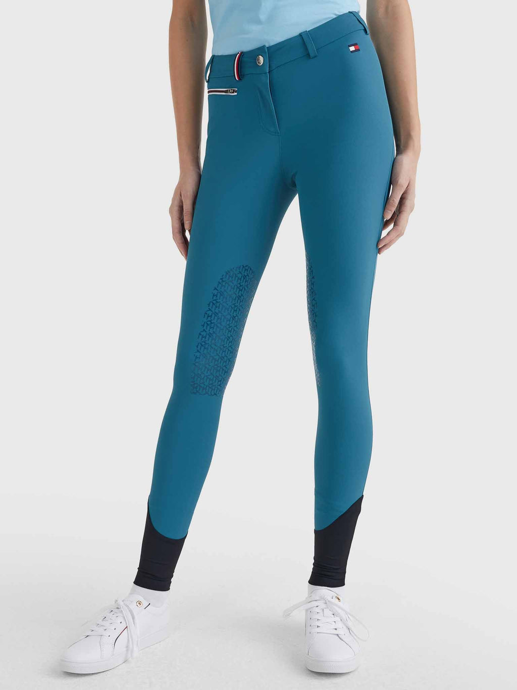 Pantalon d'équitation point sellier marine Pénélope Leprevost Pantalon d'équitation point sellier marine Pénélope Leprevost