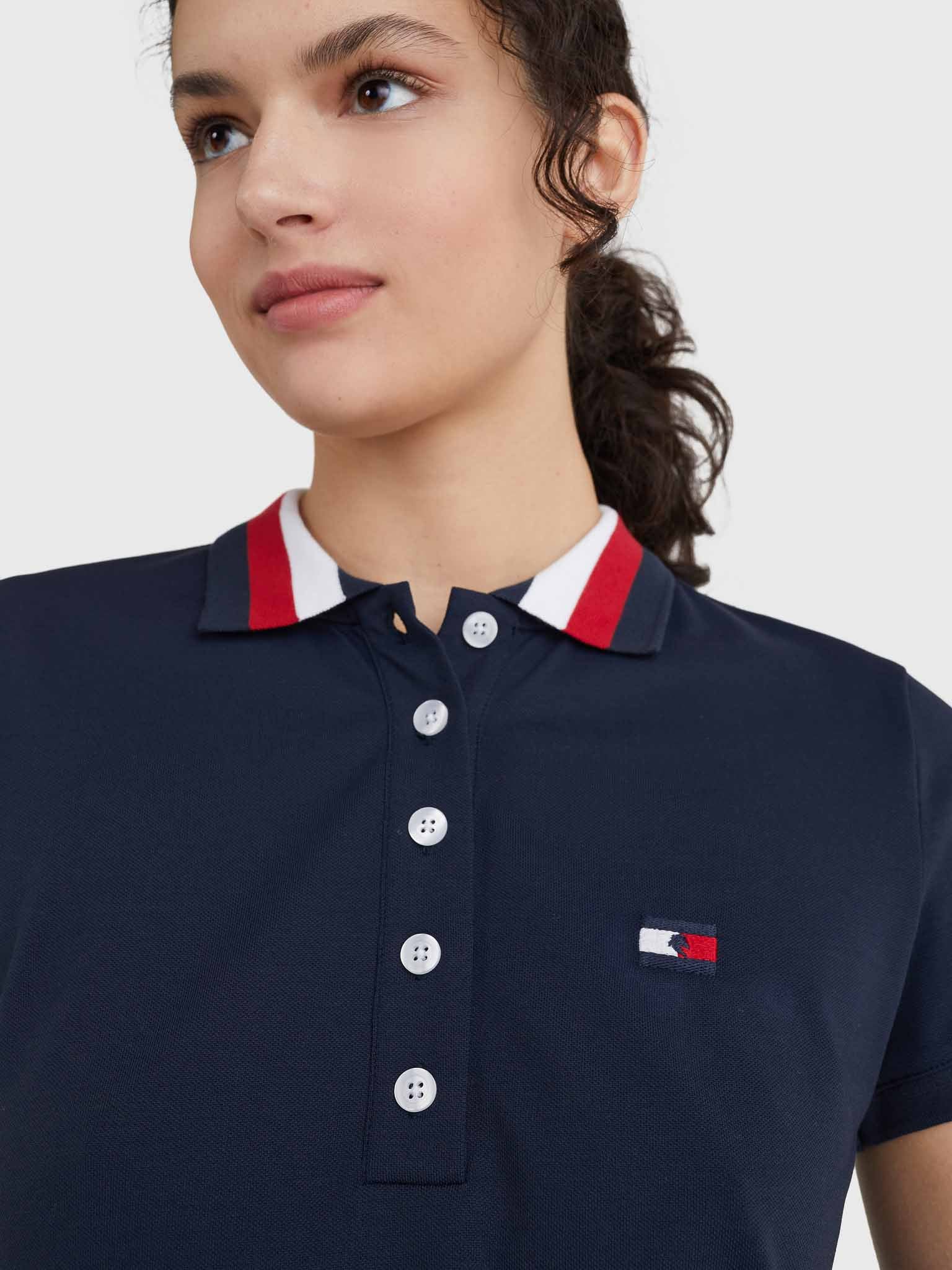 Polo Style, col liseré Ruban, Desert Sky - Tommy Hilfiger Equestrian SS22