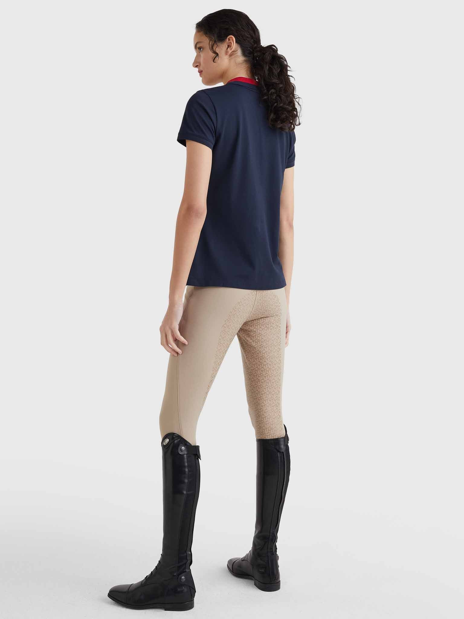 Polo Style, col liseré Ruban, Desert Sky - Tommy Hilfiger Equestrian SS22