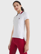 Polo Style, col liseré Ruban, Optic White - Tommy Hilfiger Equestrian SS22