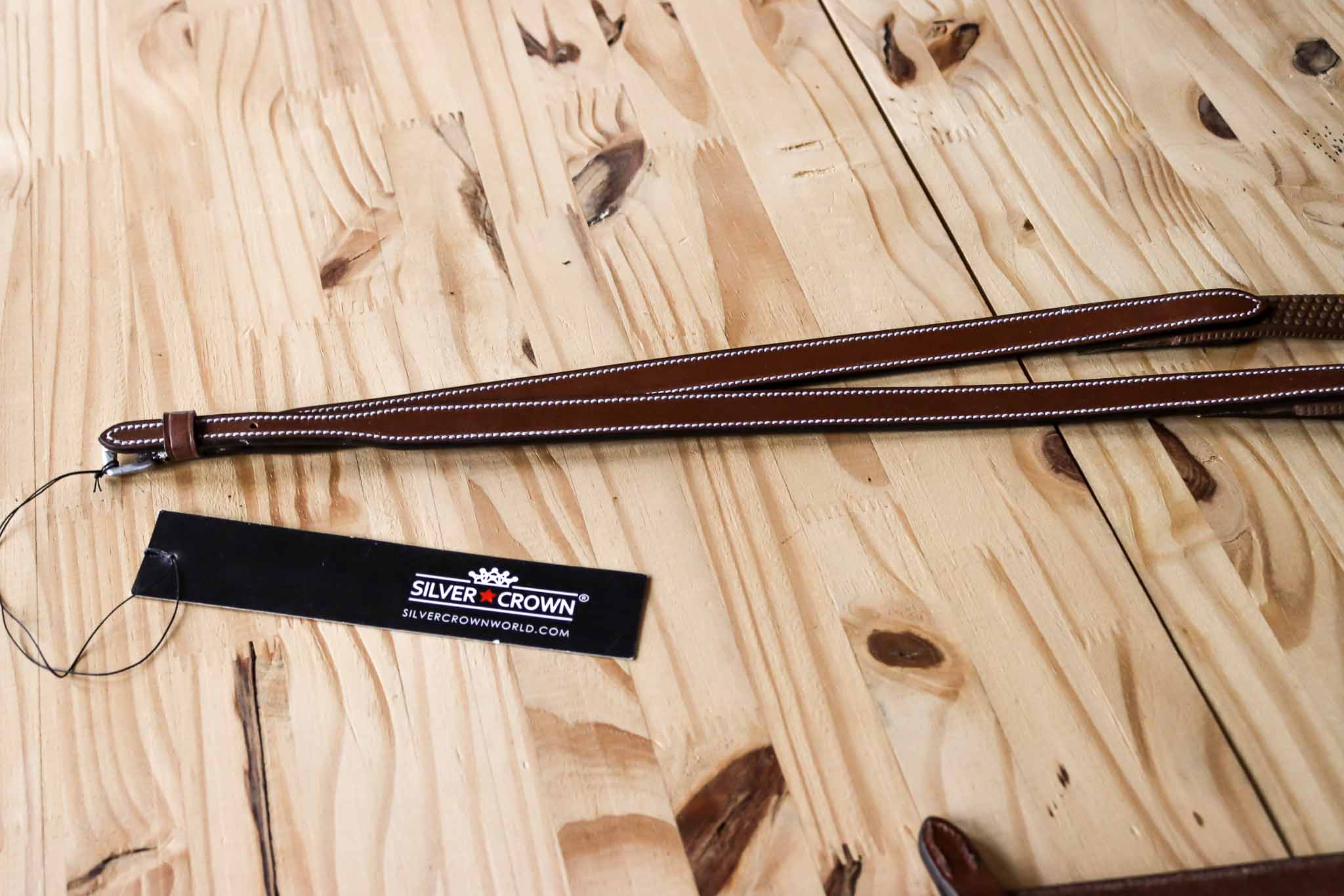 Rênes souples Conker - Silver Crown