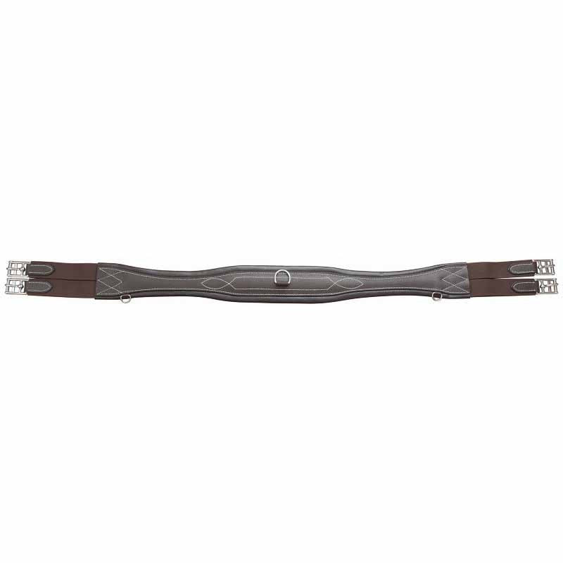 Sangle anatomique cuir, marron -TDET