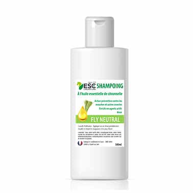 Fly Neutral Shampoo für Pferde, 500 ml - ESC Laboratoire