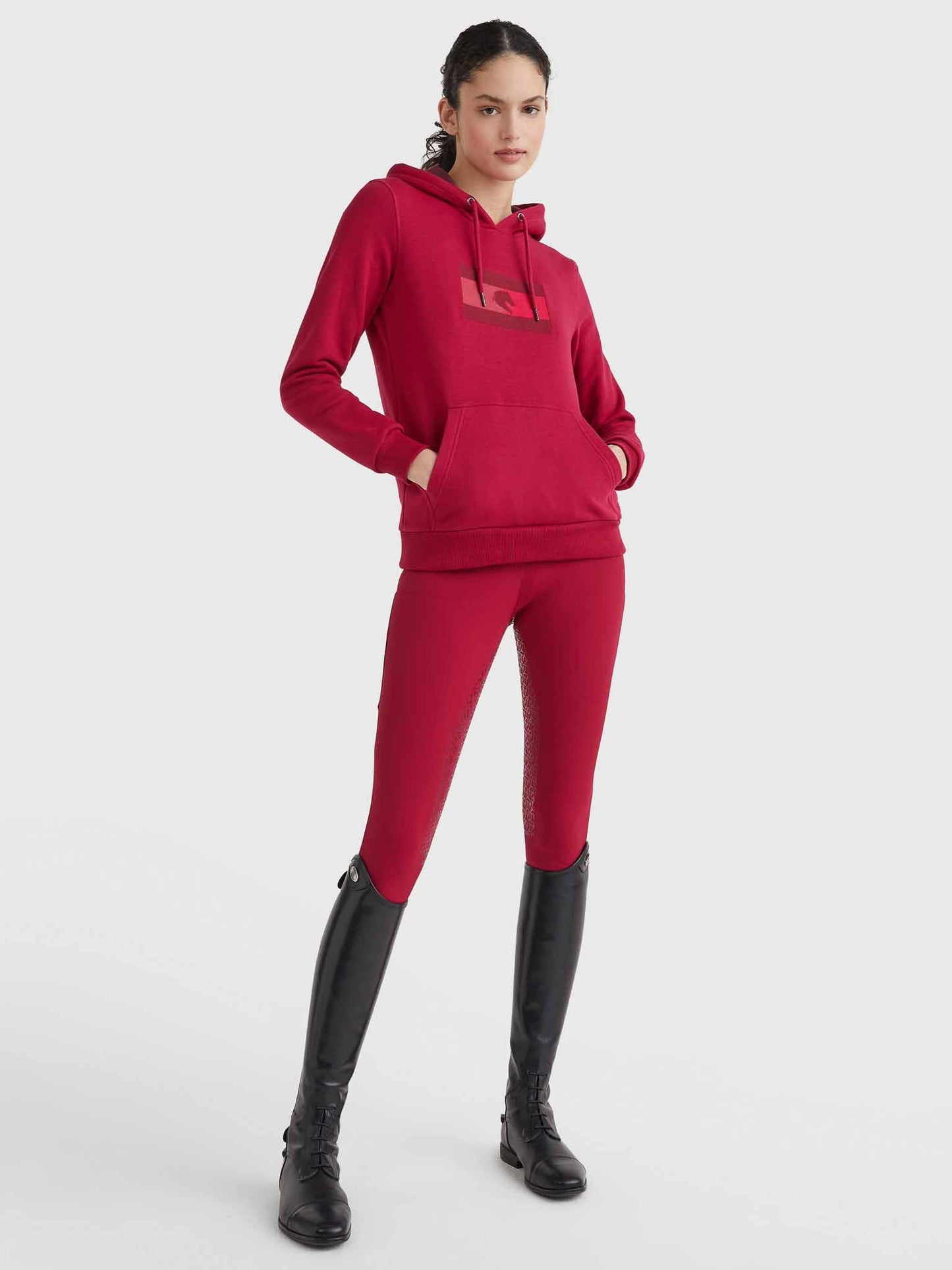 Hoodie, Königsblau - Tommy Hilfiger Equestrian SS22