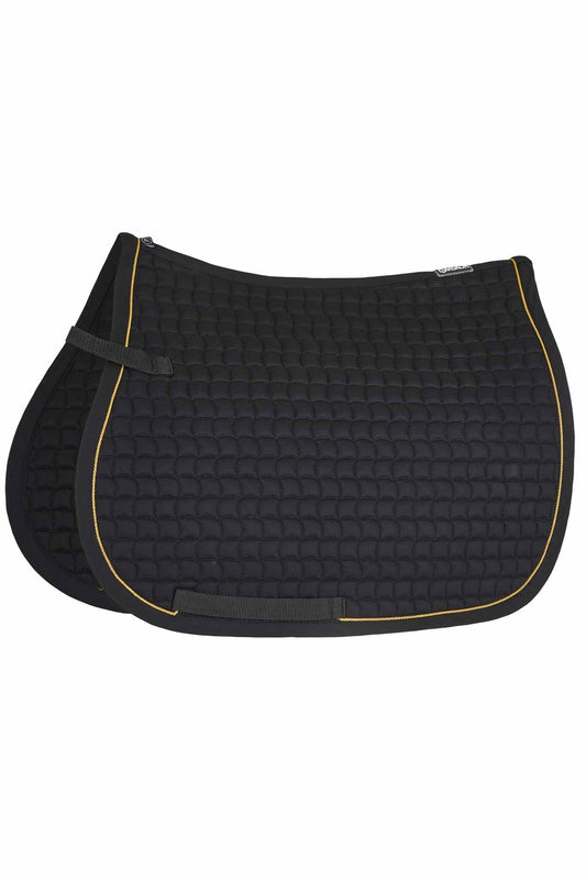 Tapis de selle Coton Gold, Noir - Eskadron