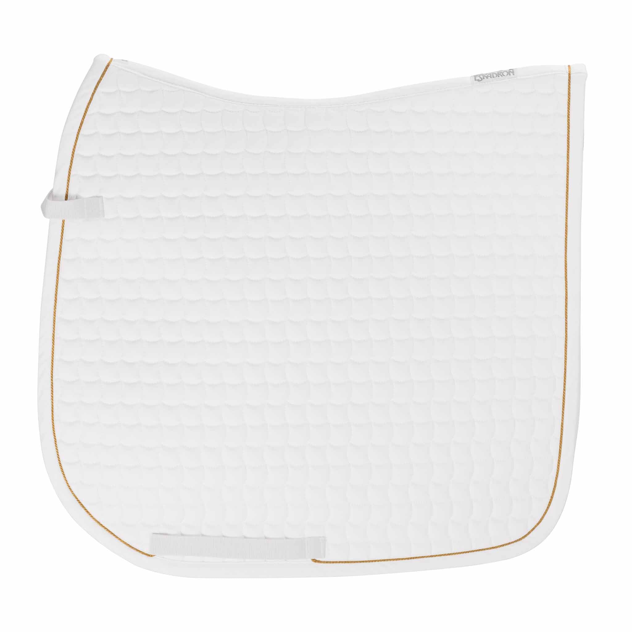 Tapis de selle Coton Gold, Blanc - Eskadron