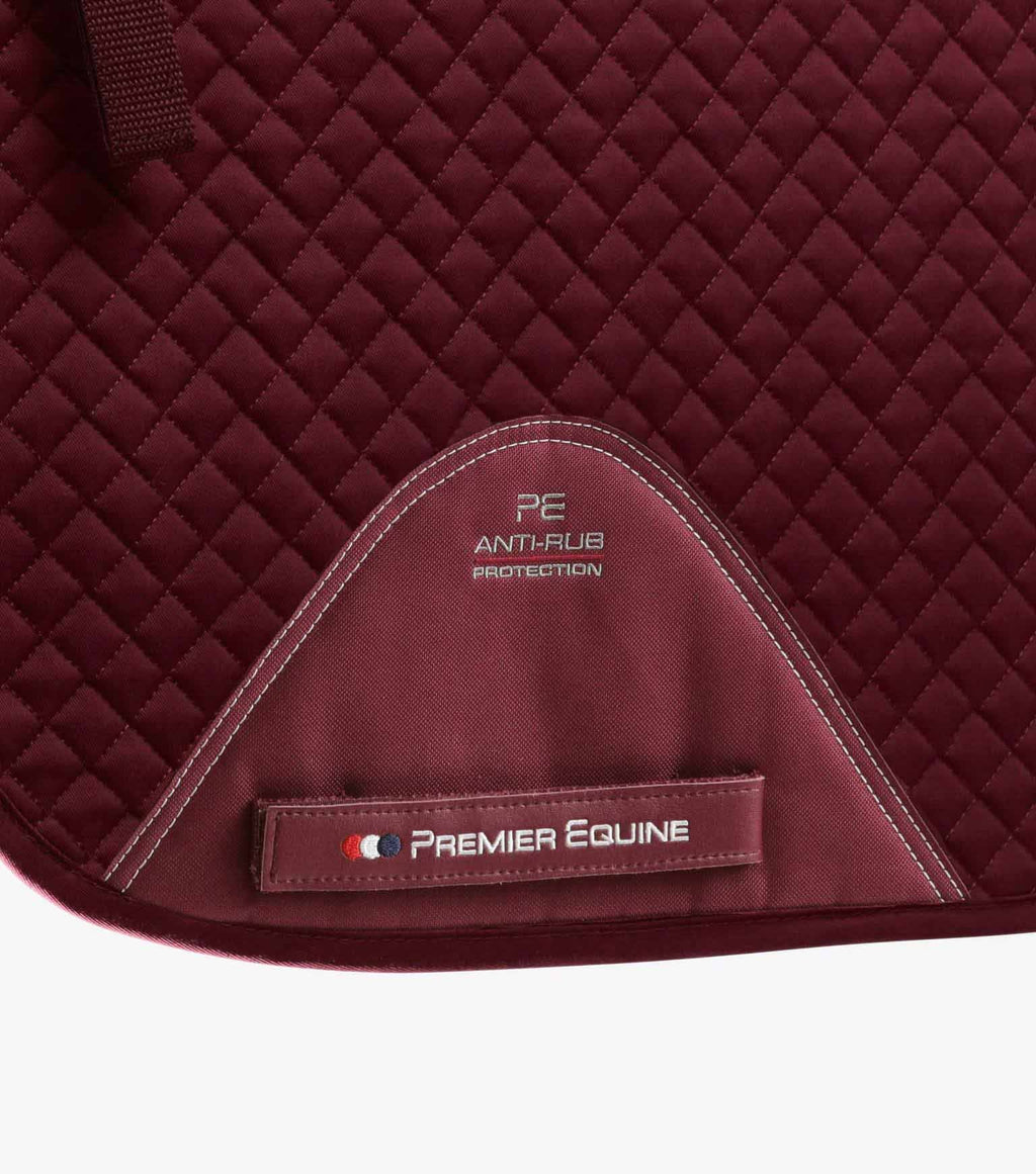 Tapis Coton Burgundy- Premier Equine