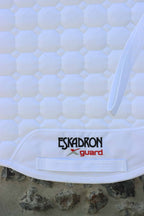 Tapis de selle Glossy Compact Blanc - Eskadron