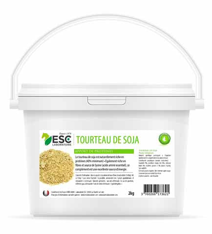 Tourteau de soja , Apport en protéines  - ESC Laboratoire