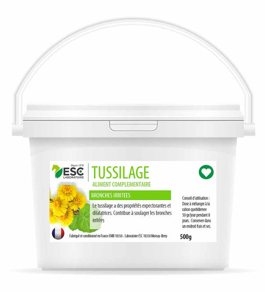 Tussilage – Emphysème cheval - ESC Laboratoire