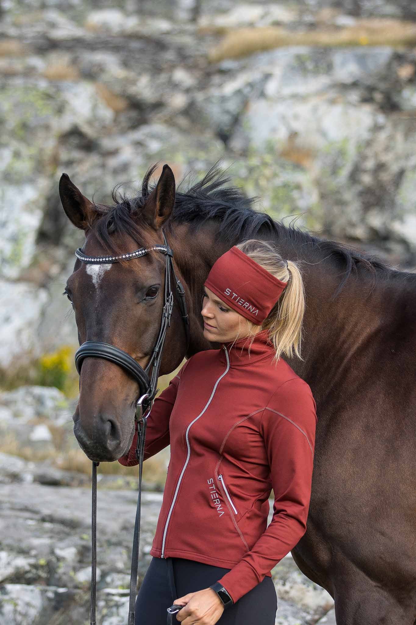Veste polaire Andromeda, Dark Cooper - Stierna Equestrian