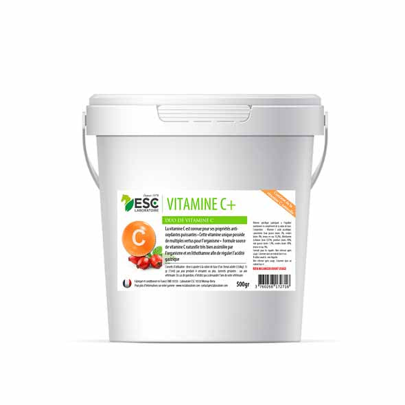 Vitamine C+, soutien de l’effort du cheval - ESC Laboratoire